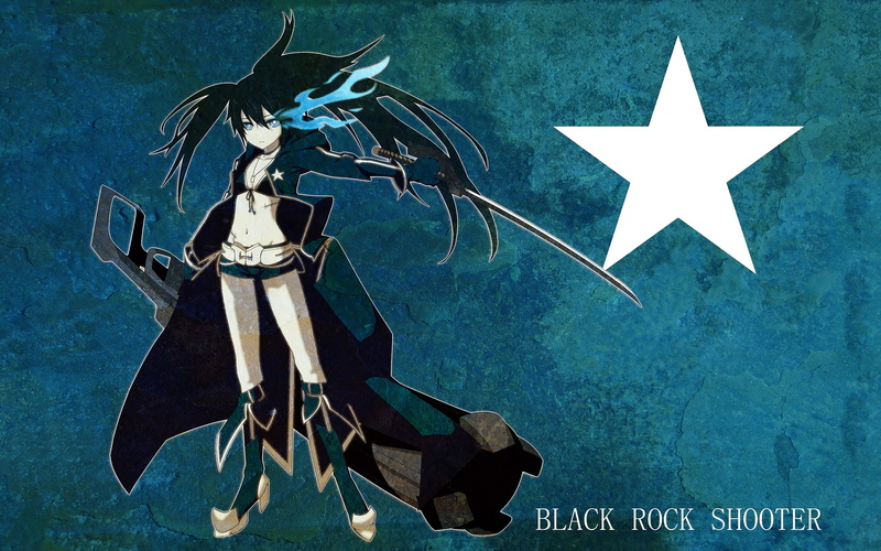 female, blue, cartoon/comic, character, shooter, hd, anime, poster, black, rock, 2K