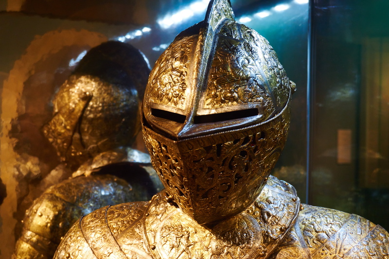 store, craft, art and craft, retail, harnisch, human representation, 5K, art, armor, still life, creativity, close-up, male likeness, helm, no people