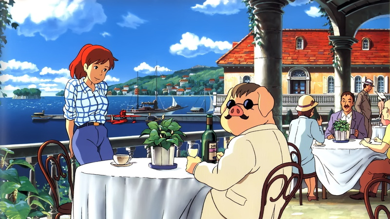 rosso, porco, 1080P, ghibli