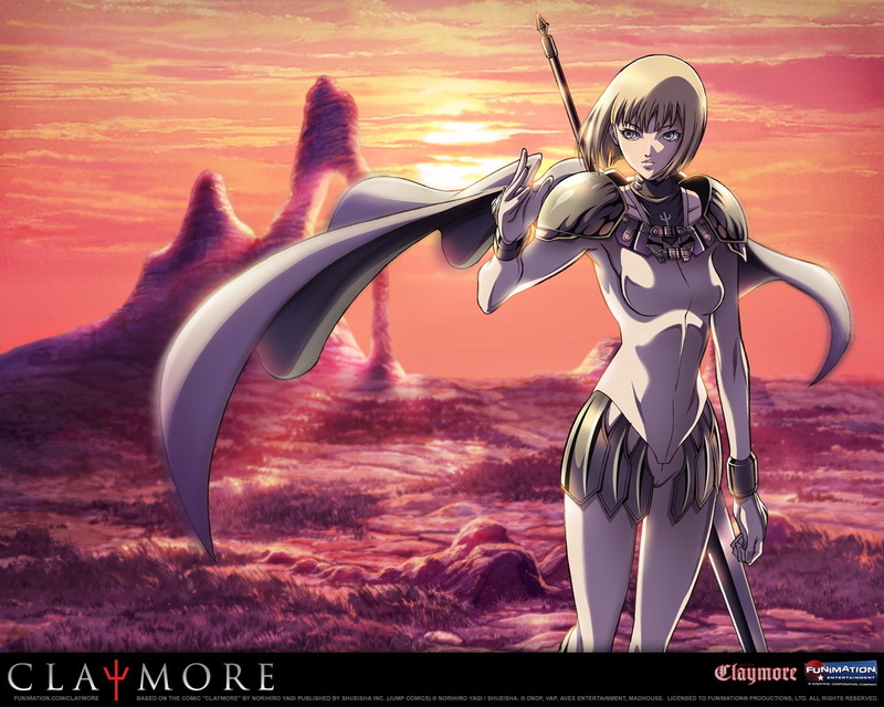 720P, Anime, Claymore