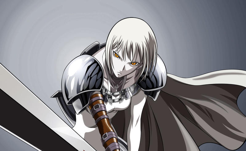 indoors, metal, manga, male likeness, sky, Claymore, silver colored, helmet, military, shape, no people, haired, white, studio shot, human representation