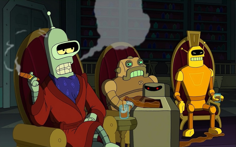 1080P, Bender (Futurama), Futurama