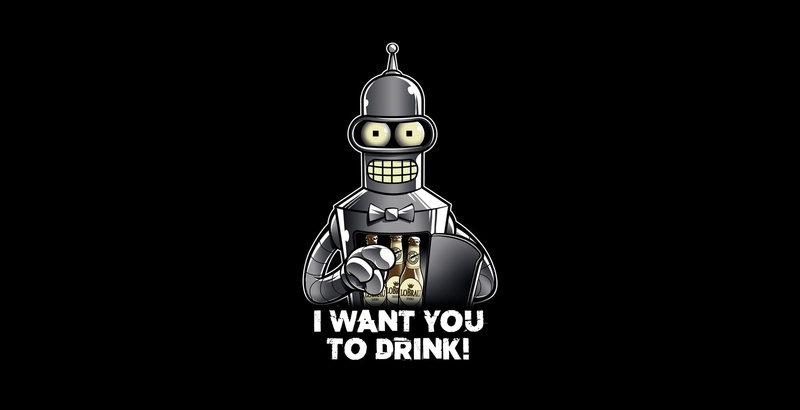 Robot, Futurama, 1080P, Bender (Futurama)