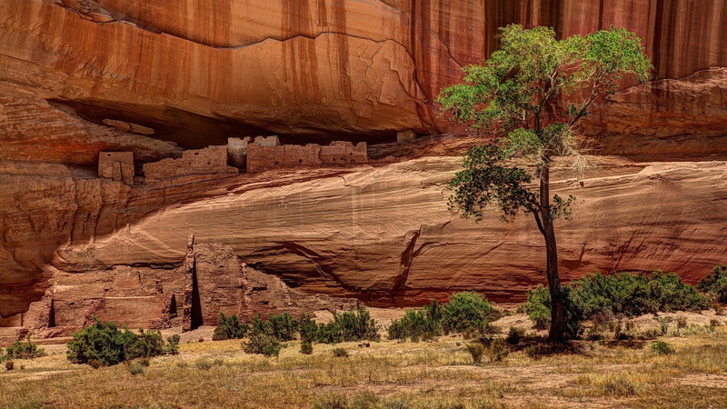 mountains, deserts, nature and landscapes, canyon, 1080P, mountain, city, ruins, canyons, brown, nature, rock