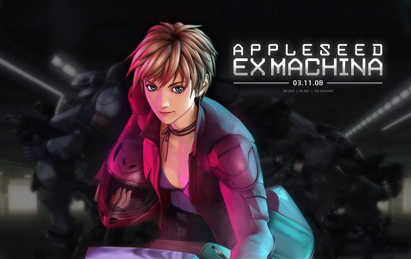 fighting, manga, sci fi, anime, appleseed, 720P, cyberpunk