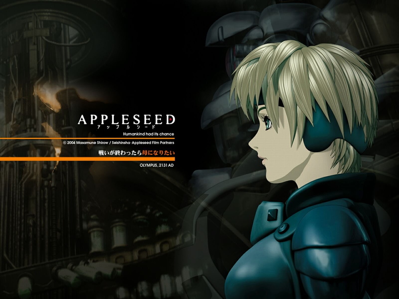 anime, cyberpunk, 720P, manga, sci fi, appleseed, fighting