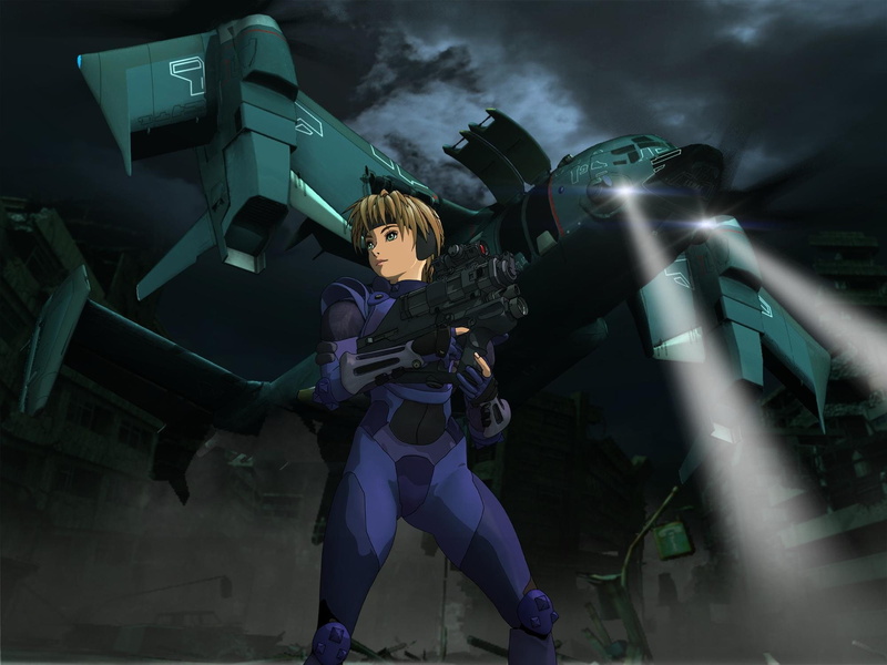 manga, cyberpunk, sci fi, anime, appleseed, 1080P, fighting