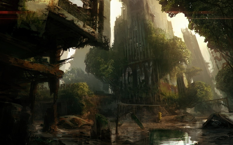 apocalyptic, video games, New York City, ruin, city, Crysis 3, 720P
