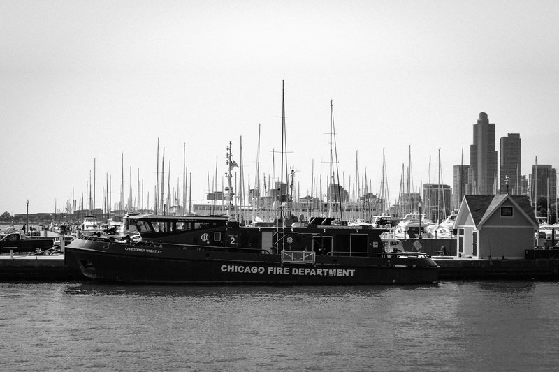 freight transportation, sky, skyscraper, city, waterfront, dock, business, outdoors, firedepartment, travel, harbor, fire, united states, docks, adventure