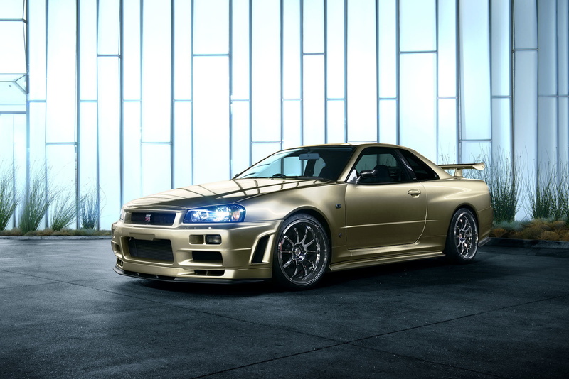 golden, day, bumper, wheel, tire, skyline, technology, 1080P, stationary, canada, vehicle Door, elegance, nissan skyline, black Color, silver Colored