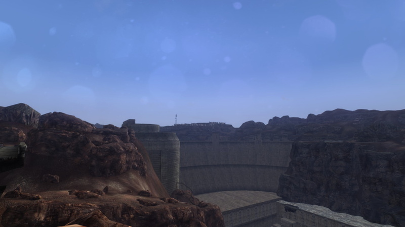 PC gaming, obsidian, video games, apocalyptic, 1080P, Fallout: New Vegas, screen shot, Hoover Dam