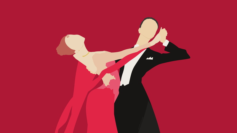 Fujita Tatara, anime girls, young adult, human arm, waist up, Ballroom e Youkoso, simple background, women, minimalism, red, digital composite, Hiyama Chinatsu