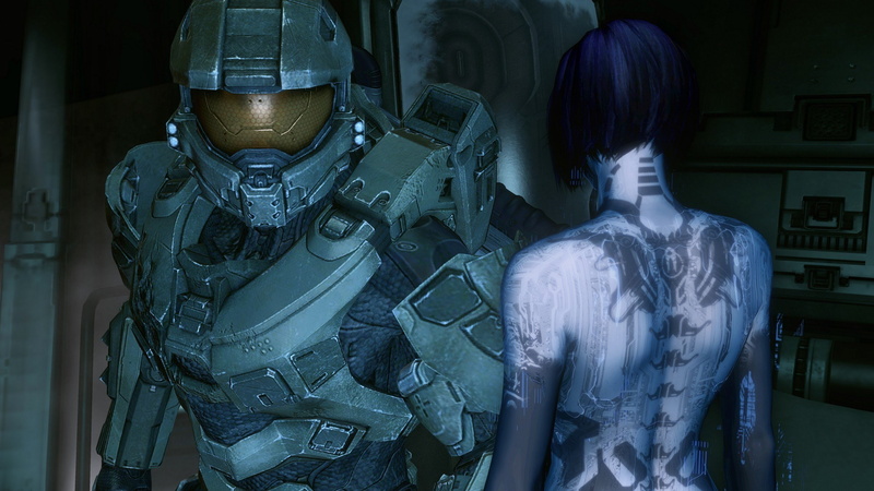 master, cortana, halo, video, games, chief, 2K