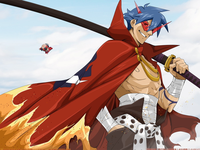 Kamina, 720P, Tengen Toppa Gurren Lagann