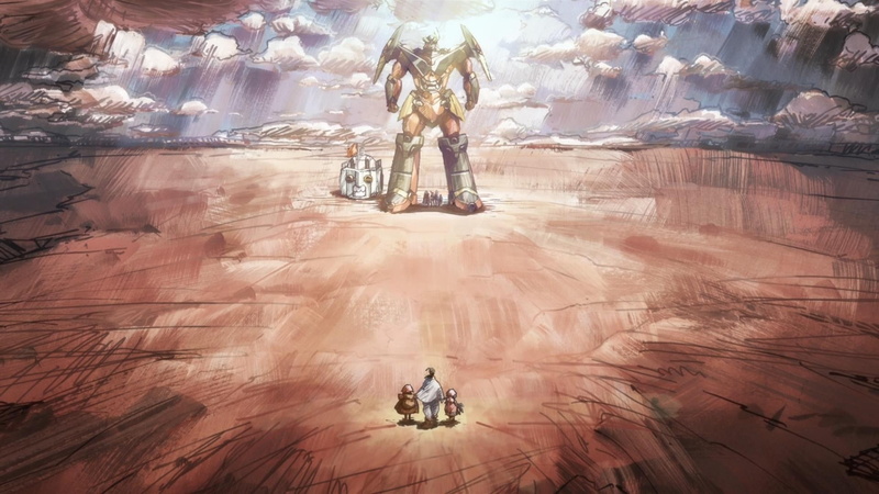 people, nature, art and craft, men, sculpture, digital, game, real people, standing, travel destinations, Tengen Toppa Gurren Lagann, representation, lifestyles