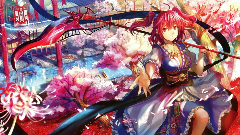 Komachi Onozuka, Anime, 1080P, Touhou
