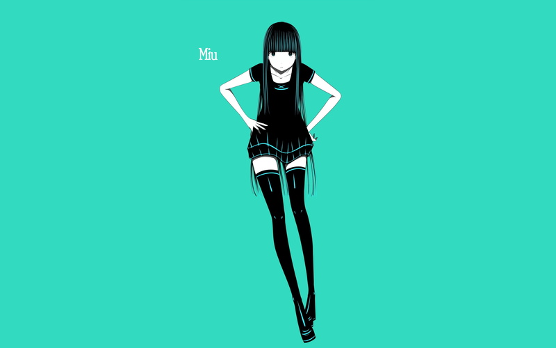 fashion, 4K, anime, young women, Bakuman, colored background, standing, adult, hairstyle, portrait, green color, one person, clothing, technology, green background