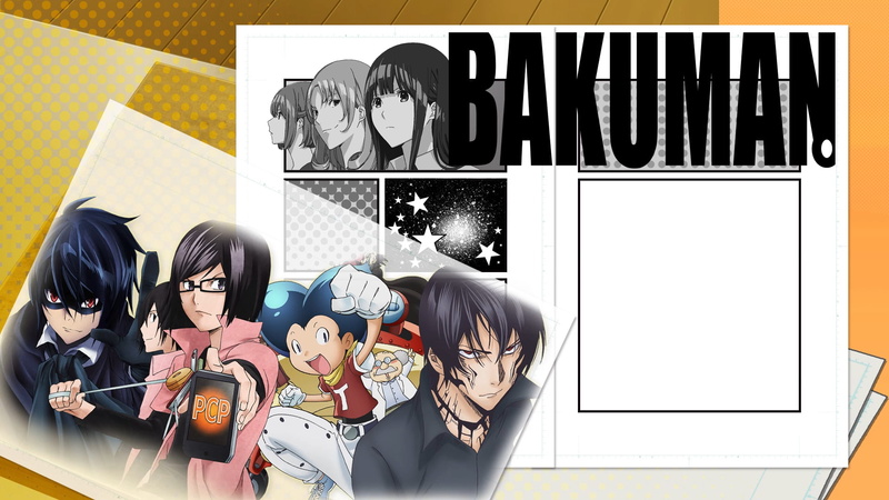 Bakuman, anime, 1080P