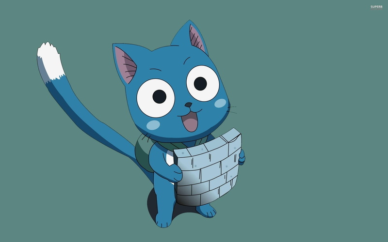Anime, Happy (Fairy Tail), Fairy Tail, 1080P