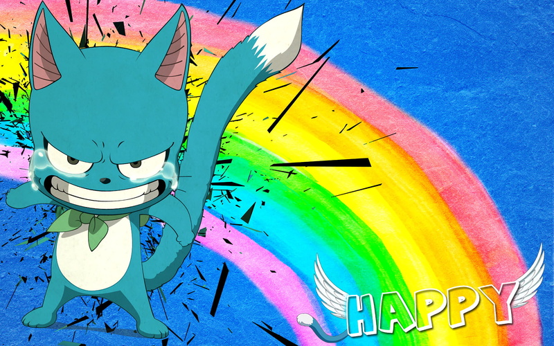 Anime, 1080P, Fairy Tail, Happy (Fairy Tail)