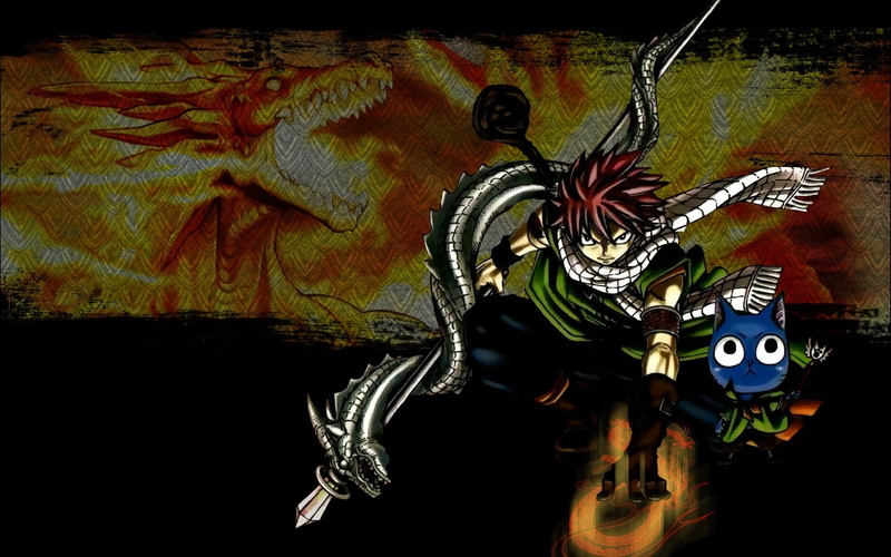 hd, 720P, natsu, Dragneel Natsu, fairy, anime, Fairy Tail, tail, x, dragneel, happy, art