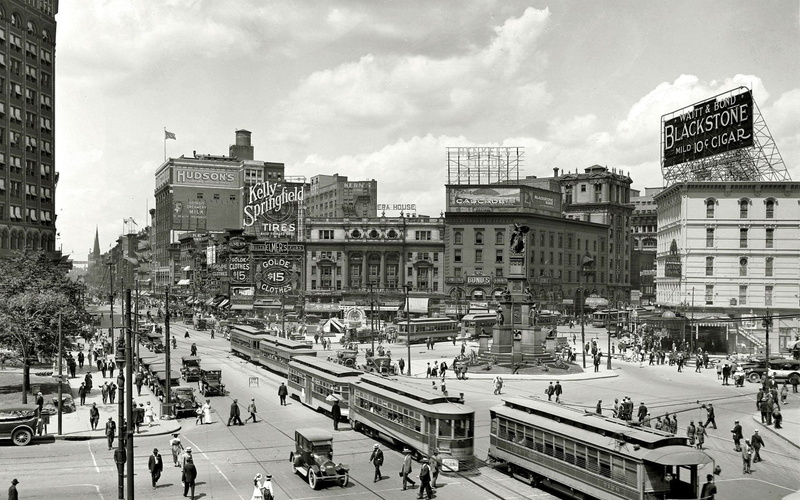 1917, city, USA, Detroit, 1080P