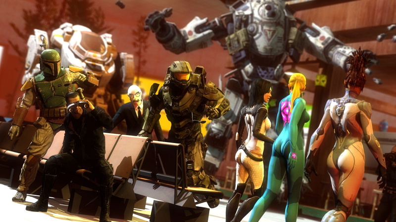 Titanfall, Miranda Lawson, Master Chief, Commander Shepard, Sarah Kerrigan, Halo, Boba Fett, 1080P, Samus Aran