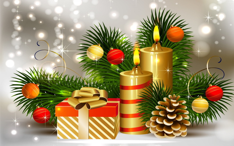 ribbon, seasonal, christmas tree, people, hair, shape, holiday - event, christmas ornament, gift, hd, still life, no people, short, 1080P, Christmas, festive