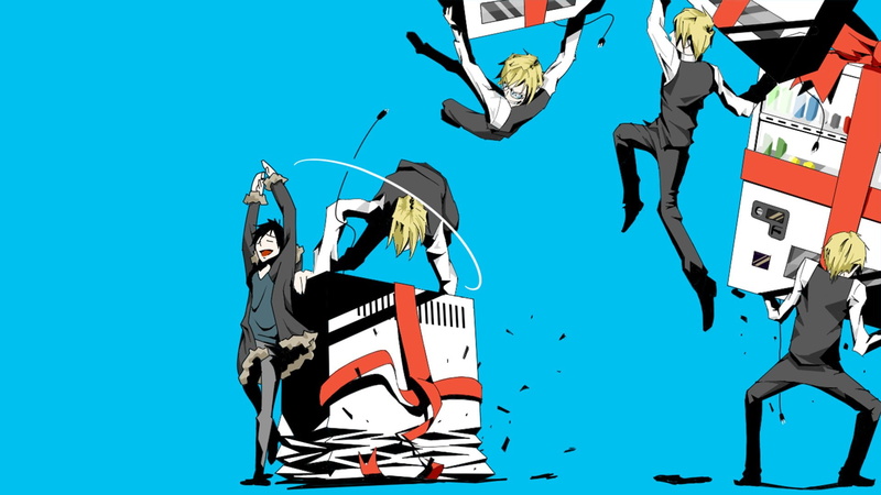 1080P, human body part, blue, representation, real people, multi colored, lifestyles, outdoors, Anime, creativity, Durarara!!, day, nature, mural, communication