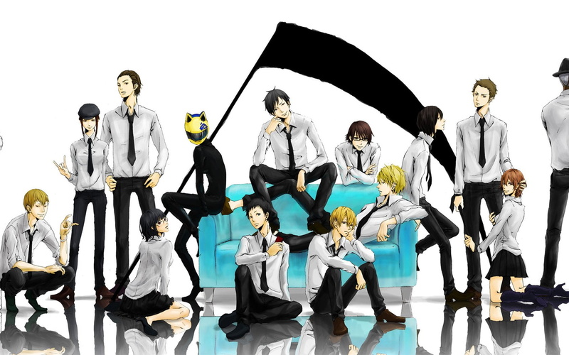 mikado, shizuo, characters, dyurarara, 720P, group, solti, masaomi, ryugamine, henri, art, kida, izaya, sonohara