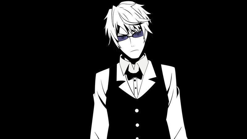 copy space, Heiwajima Shizuo, human representation, black background, obscured face, cut out, standing, suit, 1080P, well-dressed, waist up, studio shot