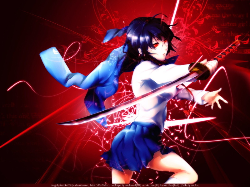 720P, Durarara!!, Anime, Anri Sonohara