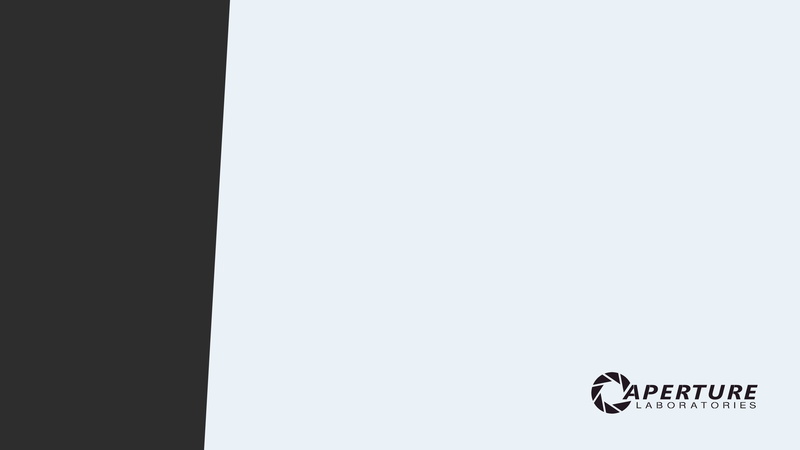 Aperture Science, Portal, Portal 2, 4K