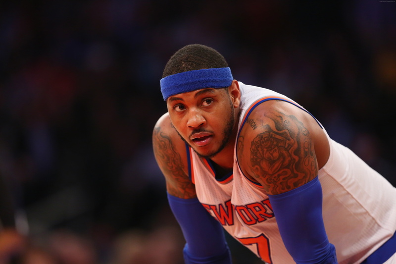 Best Basketball Players of 2015, New York Knicks, forward, NBA, 5K, Carmelo Anthony, basketball player