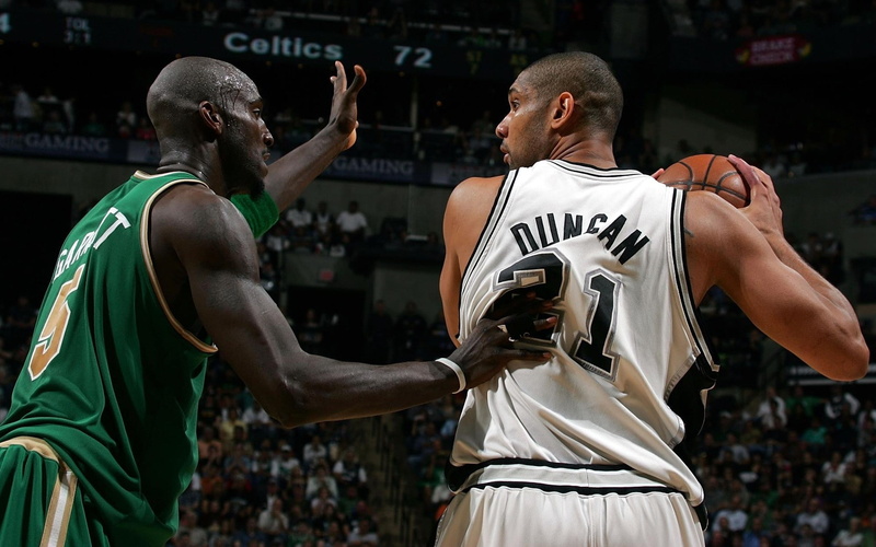 kevin, tim, spurs, basketball, san, celtics, duncan, nba, garnett, 1080P, sports, antonio, boston
