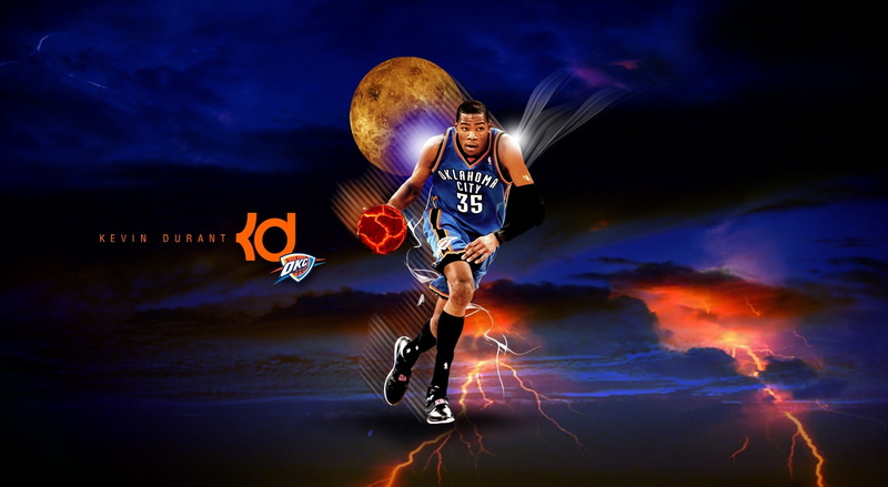 outdoors, kevin durant, headwear, Basketball, city, sport, clothing, young adult, Lightnings, skill, sportsman, oklahoma, night, full length