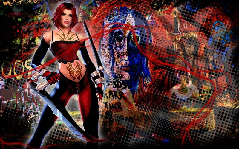 720P, Bloodrayne, Fantasy, Women Warrior
