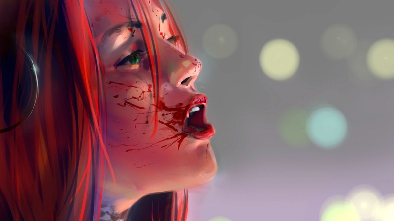 1080P, vampire, blood, adventure, bloodrayne, horror, thriller, action, dark, fantasy