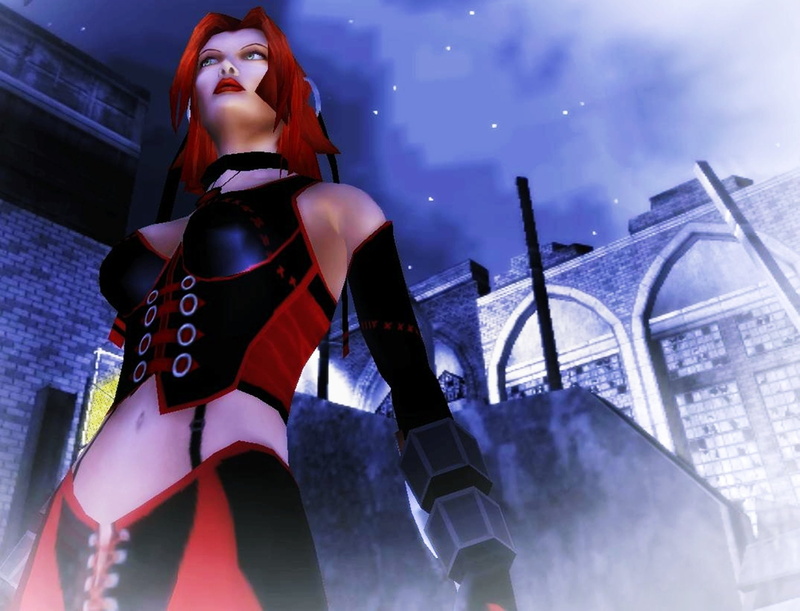 glamour, thriller, young women, night, action, Dark, BloodRayne, looking, blue, one person, fashion, adventure, 1080P, superhero, adult, beautiful woman
