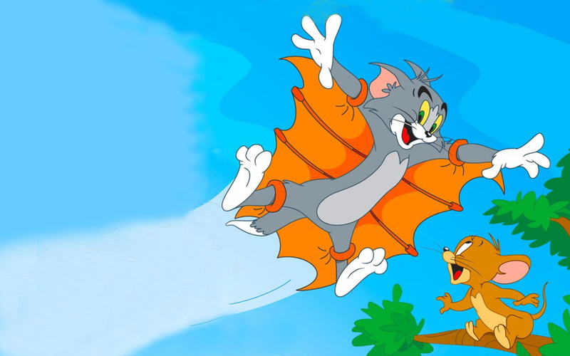 resolution, image, 1080P, tom, jerry, flying, collection, desktop, volume, classic, hd