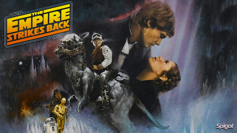 George Spigot, Spigot, Star Wars, movie poster, The Empire Strikes Back, 1080P