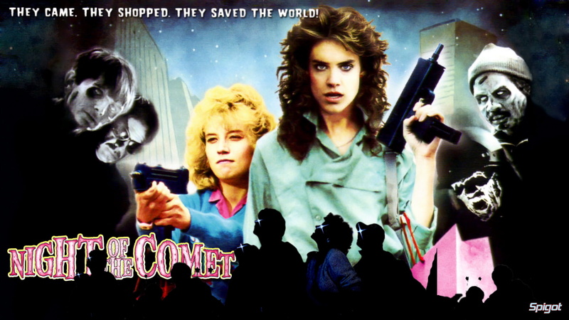 movie poster, George Spigot, Night of the Comet, 1080P, Spigot