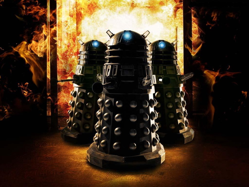 Dr Who, dr, heat, tv, Daleks, entertainment, art, series, 480P, hd, feel