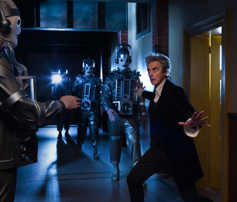 Cybermen, Peter Capaldi, The Twelfth Doctor, Twelfth Doctor, Doctor Who, The Cybermen, corridor, 4K