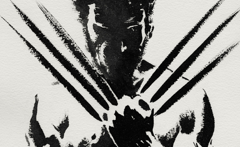 built structure, illustration, outdoors, Movie, paint, Wolverine, striped, water, day, Movies, full frame, art and craft, Poster, focus on shadow, backgrounds