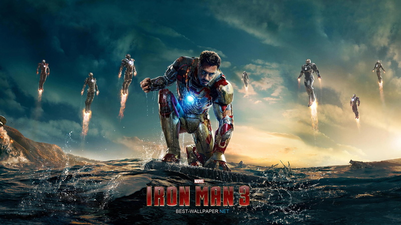Iron, Man, Movie, 2K, 2013