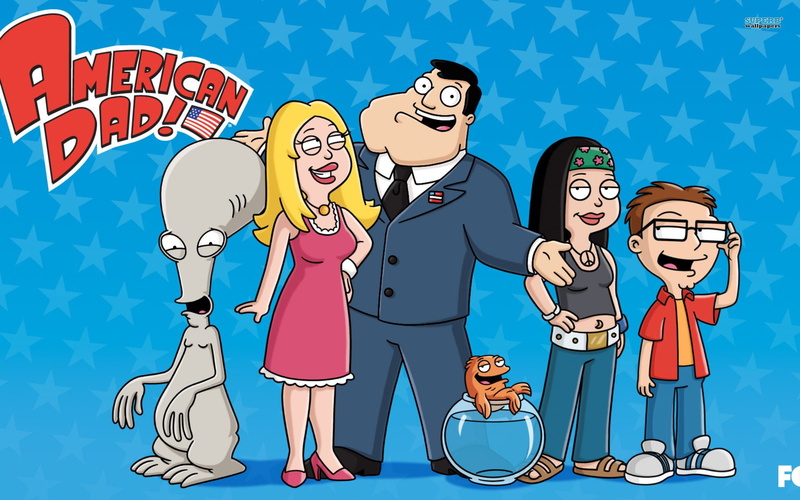 series, dad, 1080P, family, american, cartoon, comedy, animation