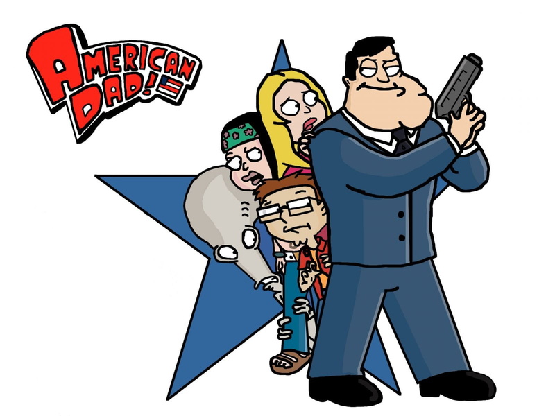 cartoon, dad, american, family, animation, comedy, series, 720P
