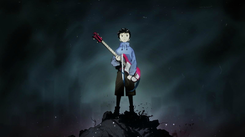 anime, guitar, FLCL, anime boys, Nandaba Naota, 720P