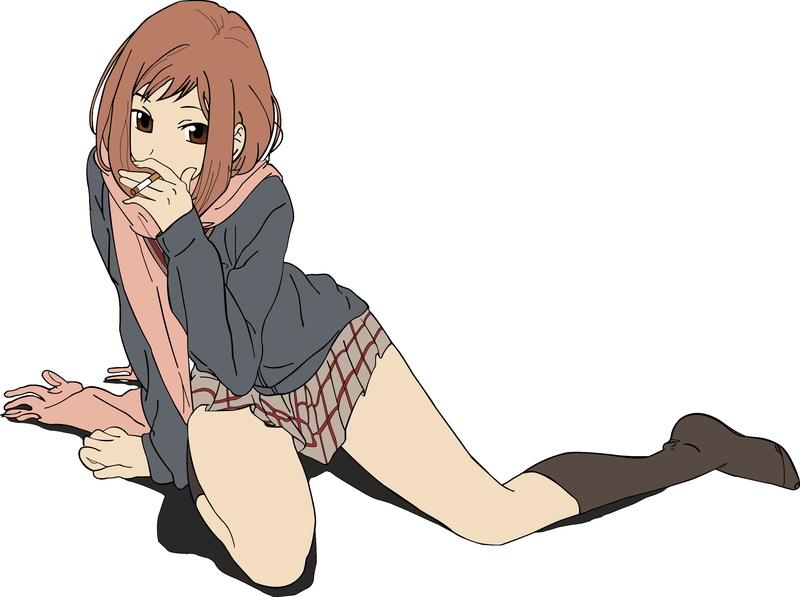 2K, FLCL, anime girls